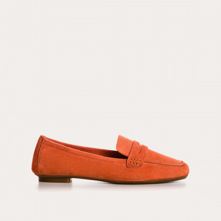 MOCASSINS HEMA CUIR VELOURS