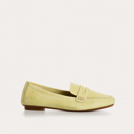 MOCASSINS HEMA CUIR VELOURS