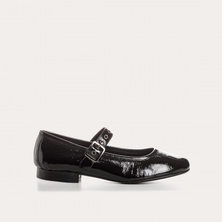 BABIES EN CUIR VERNIS CELESTA 
