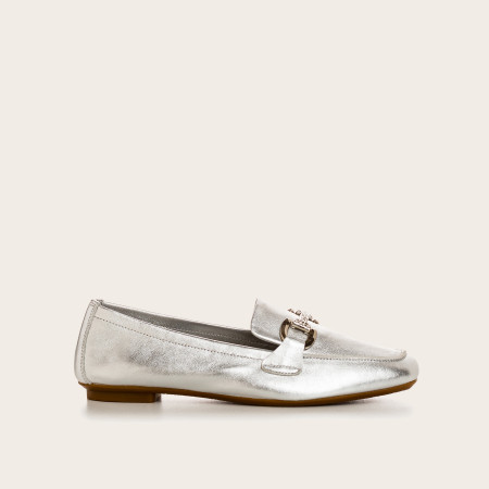 MOCASSINS ARGENTÉS HAMILTON